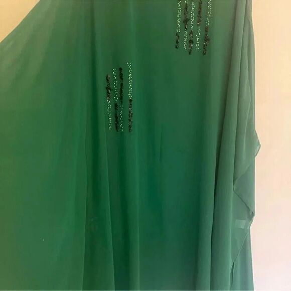 LULUSAR PAKISTANI DESIGNER SEMI FORMAL DRESS KAFTAN - Picture 5 of 7